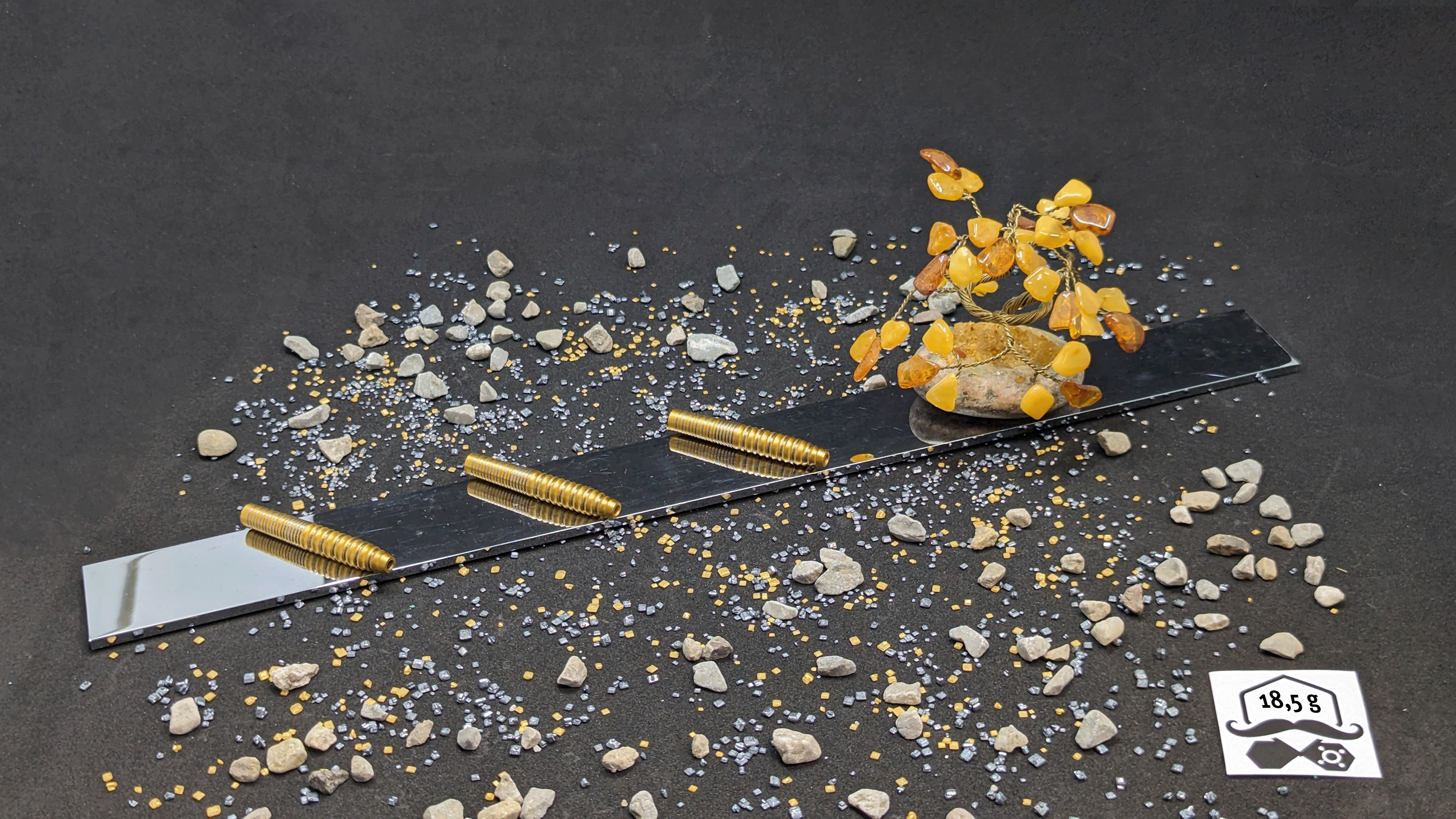 > > > > Aurum Astral < < < < 3er Set Barrels in Gold - 18,5g