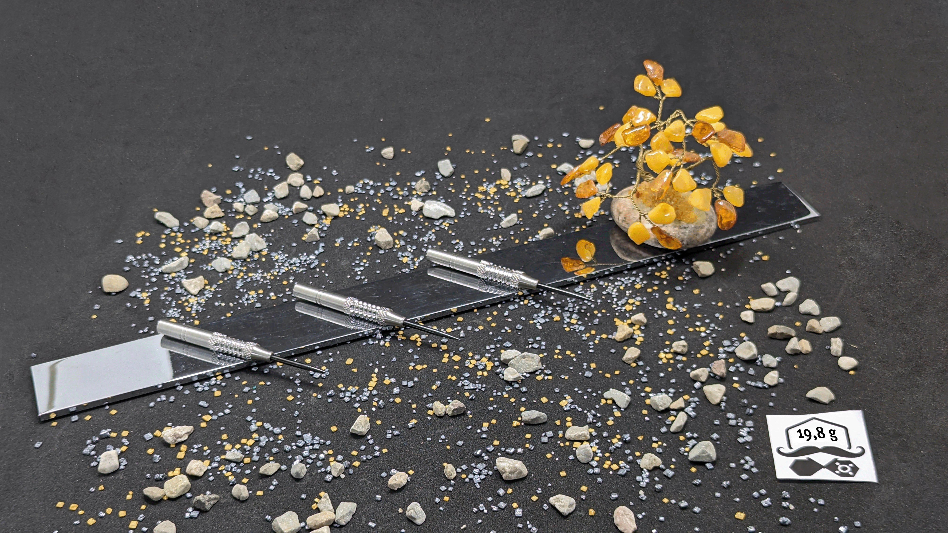 > > > Silver Mysterium < < < 3er Set Barrels in Silber - 19,8g