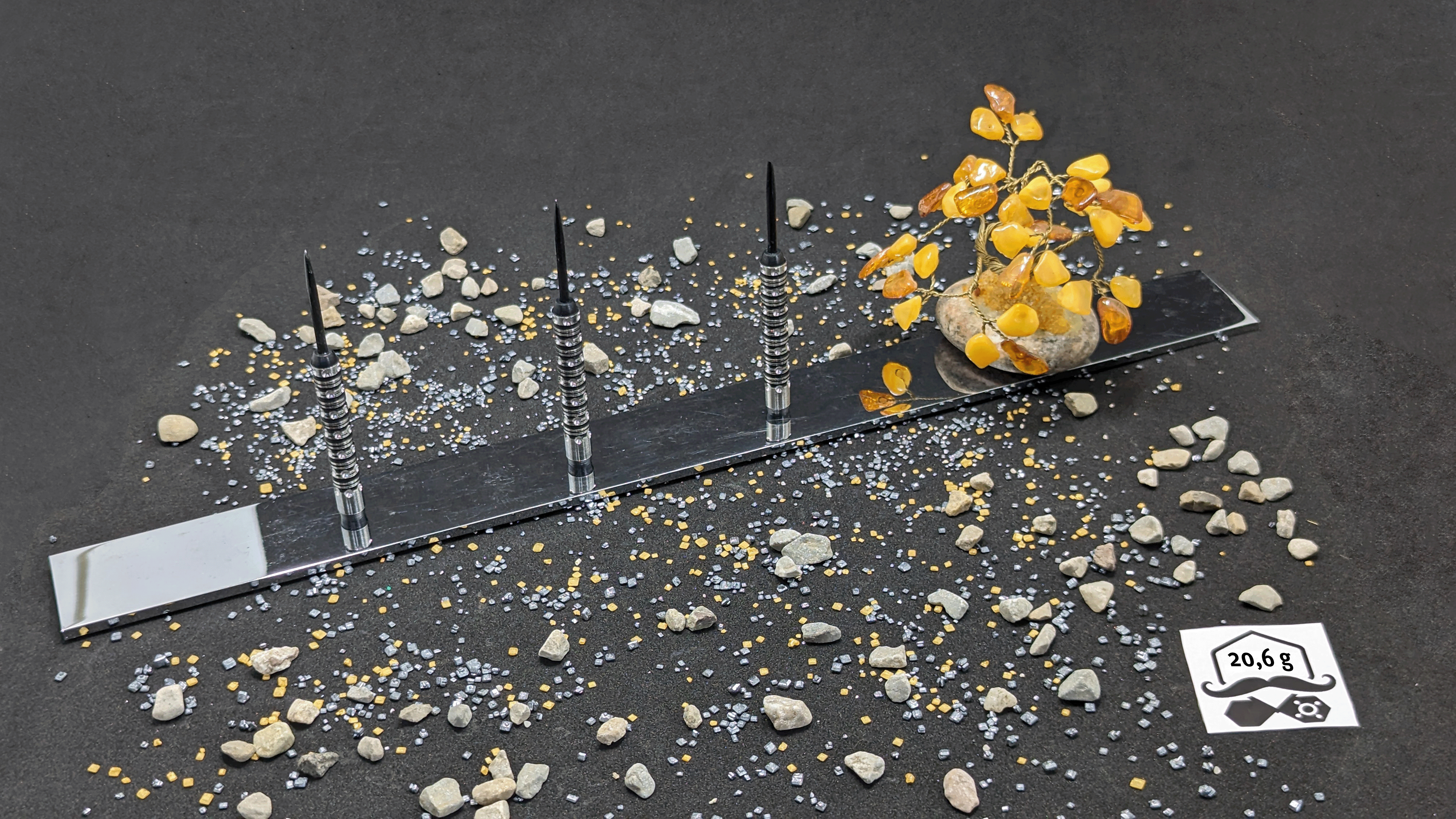 > > > > > Silver Gloria < < < < < 3er Set Barrels in Silber - 20,6g – Bild 2