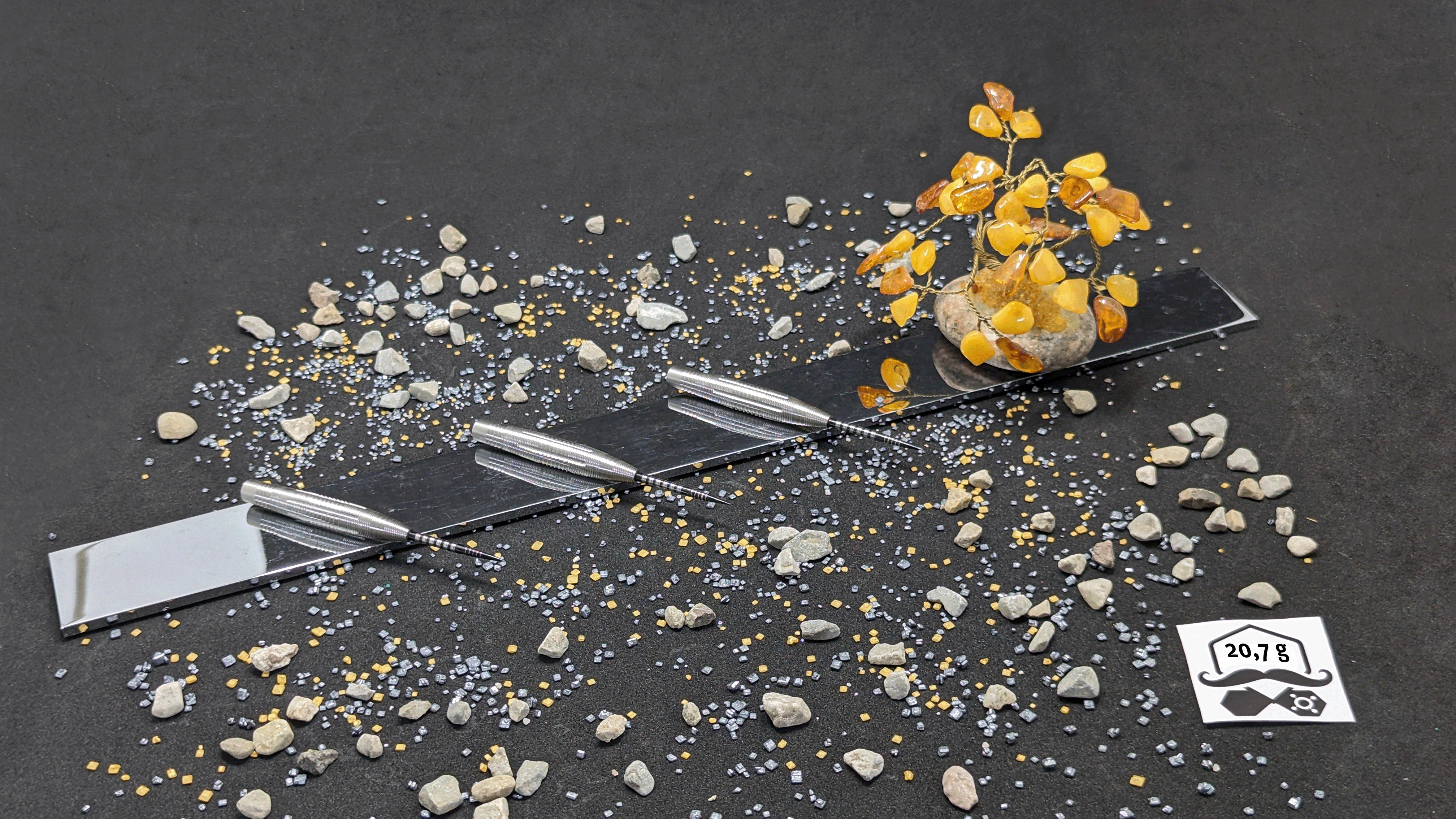 > > > > Silver Fidelis < < < < 3er Set Barrels in Silber - 20,7g