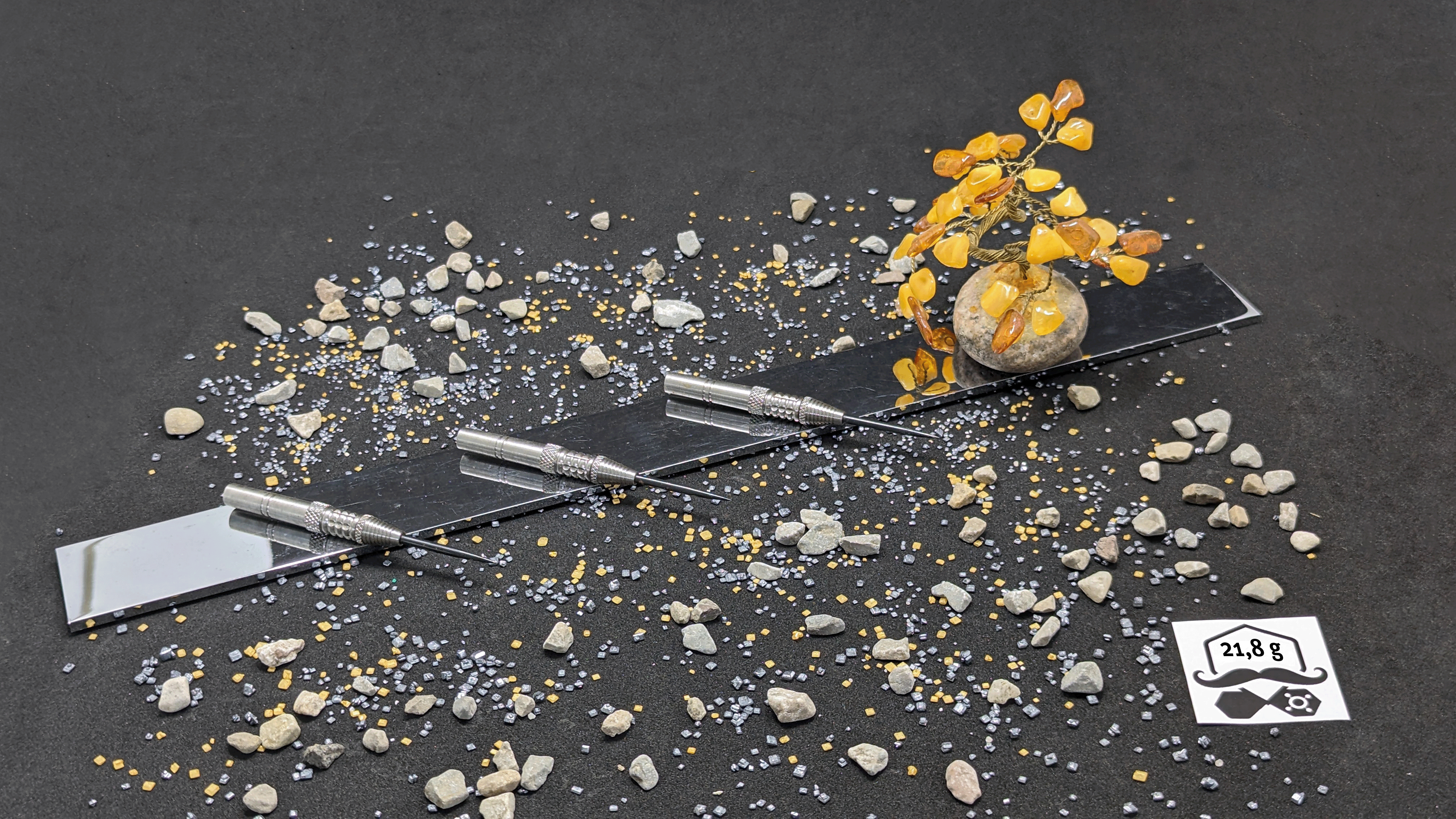 > > > > Silver Meridies < < < < 3er Set Barrels in Silber - 21,8g