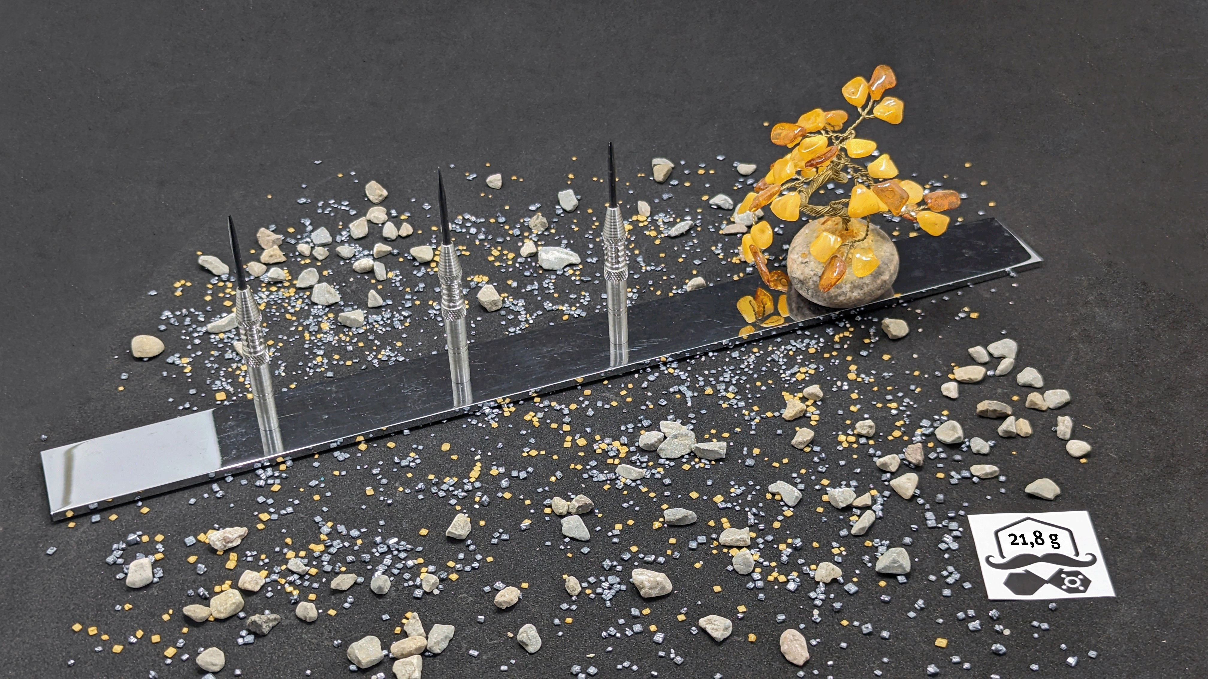 > > > > Silver Meridies < < < < 3er Set Barrels in Silber - 21,8g – Bild 2