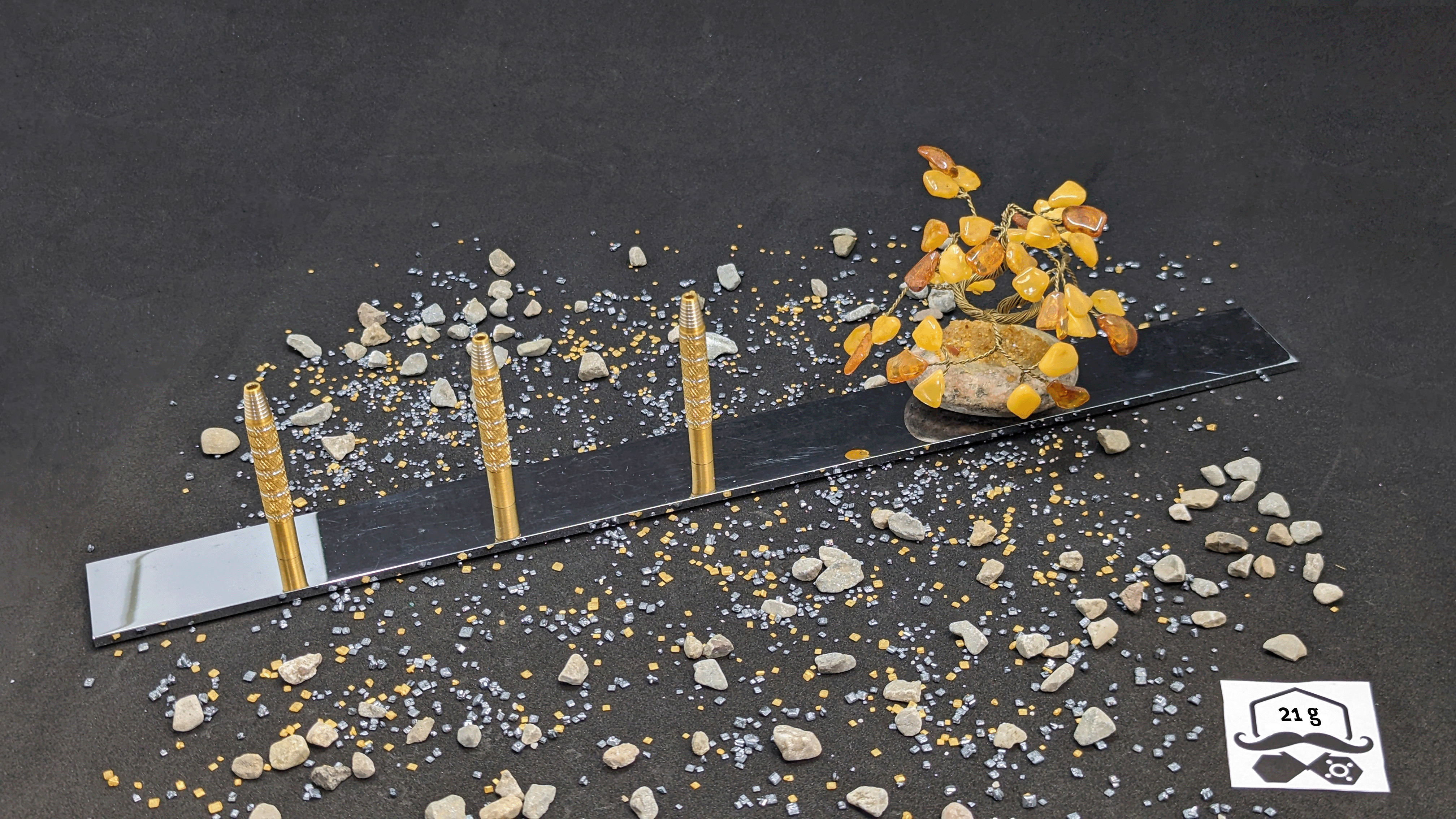> > > > Aurum Allure < < < < 3er Set Barrels in Gold - 21g – Bild 2