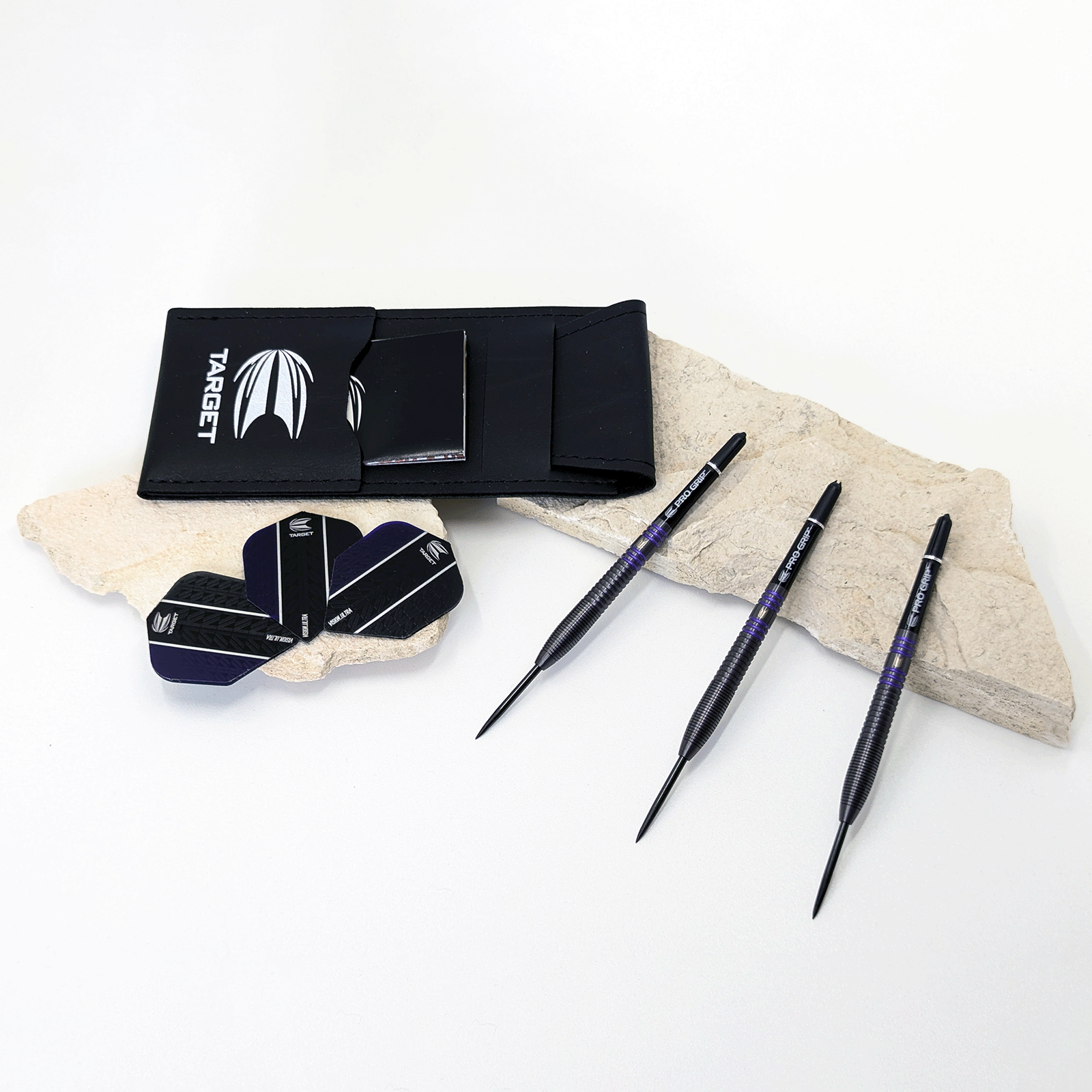 Target - Vapor8 Black Purple - 23g Steeldarts – Bild 2