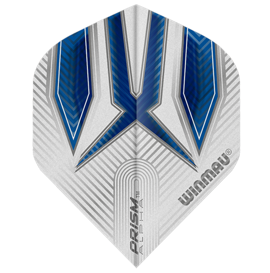 Winmau Prism Alpha Standard blau silber