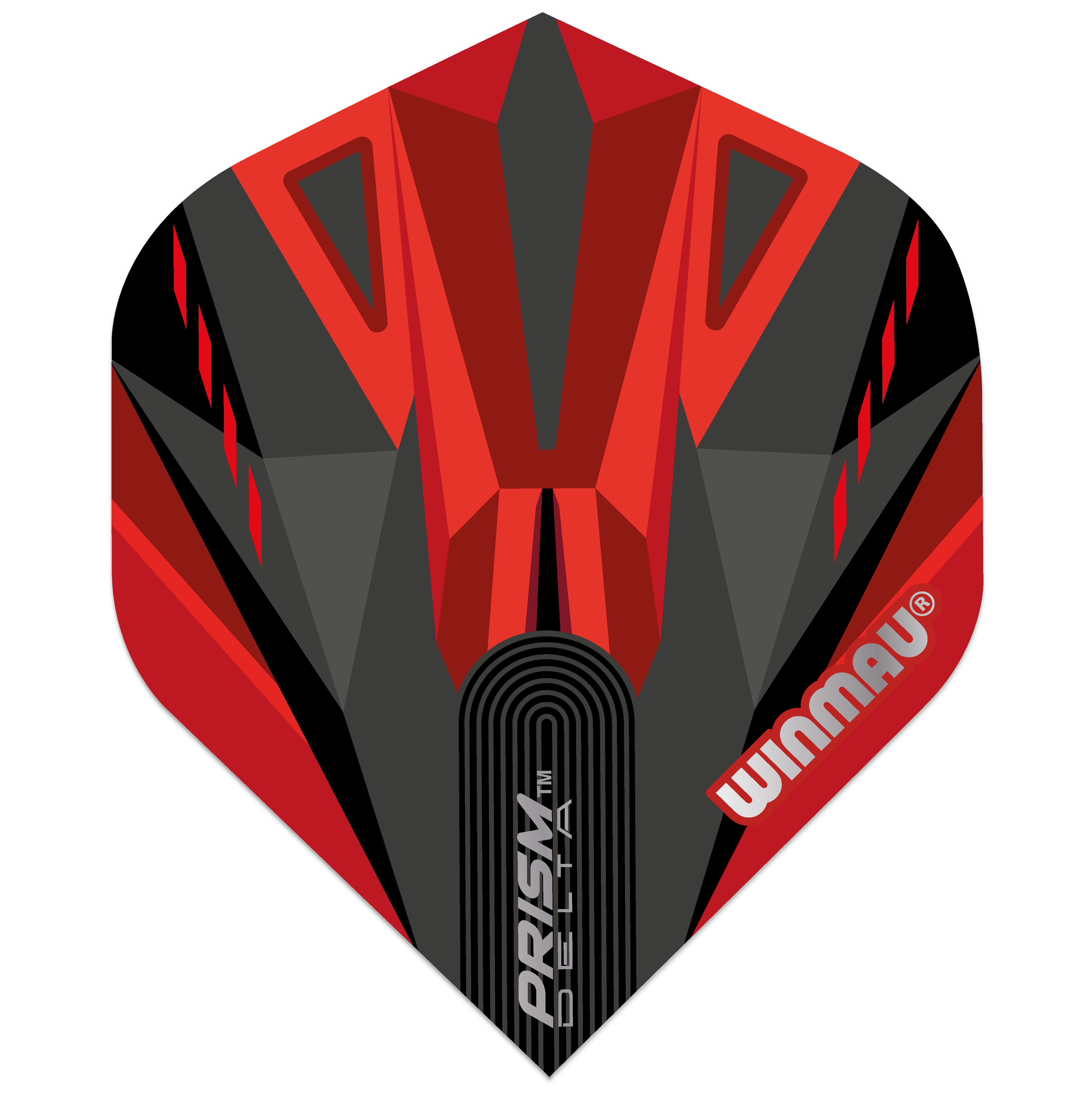 Winmau Prism Delta Standard rot schwarz