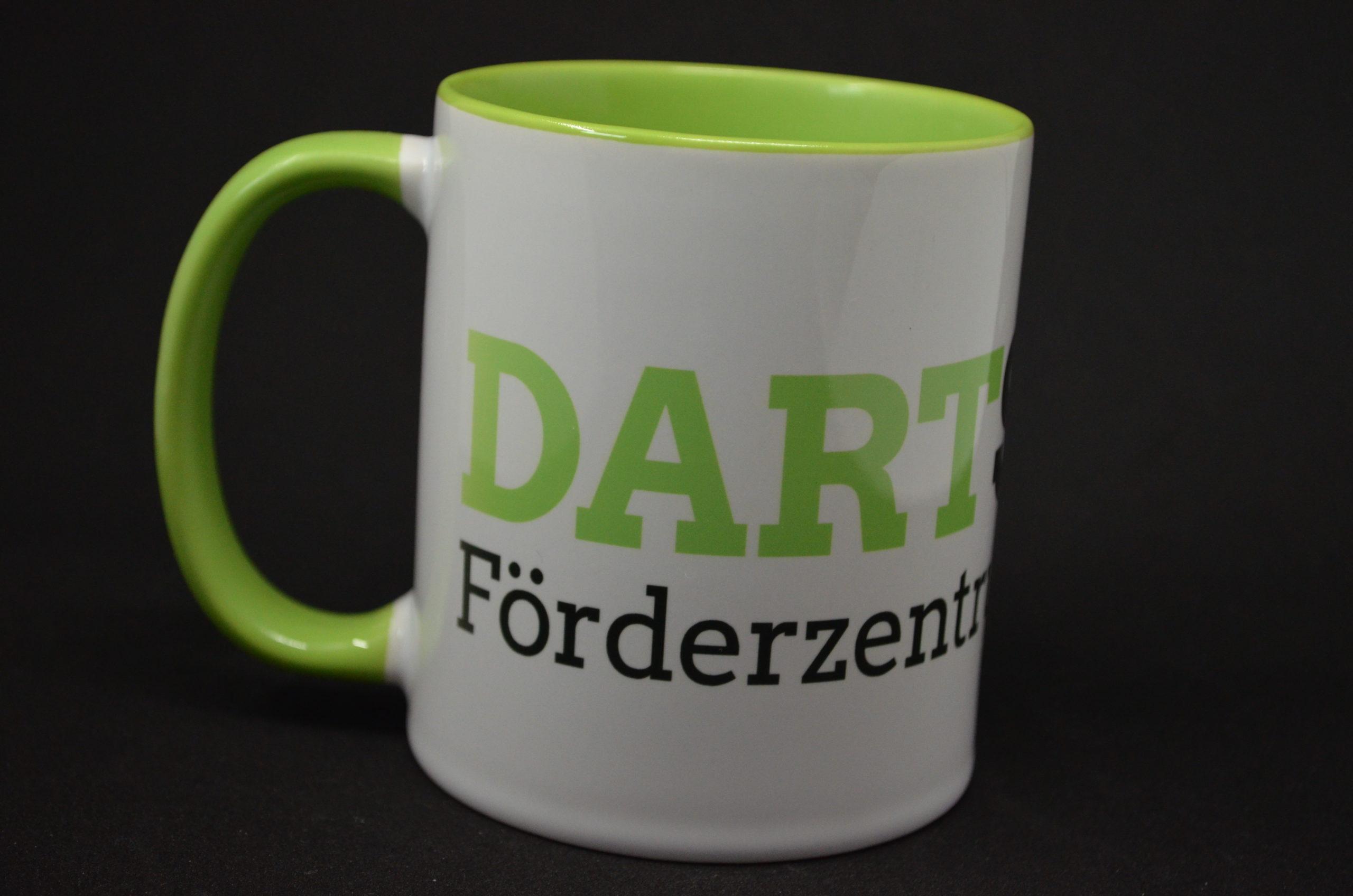 Dartsport Förderzentrum Tasse