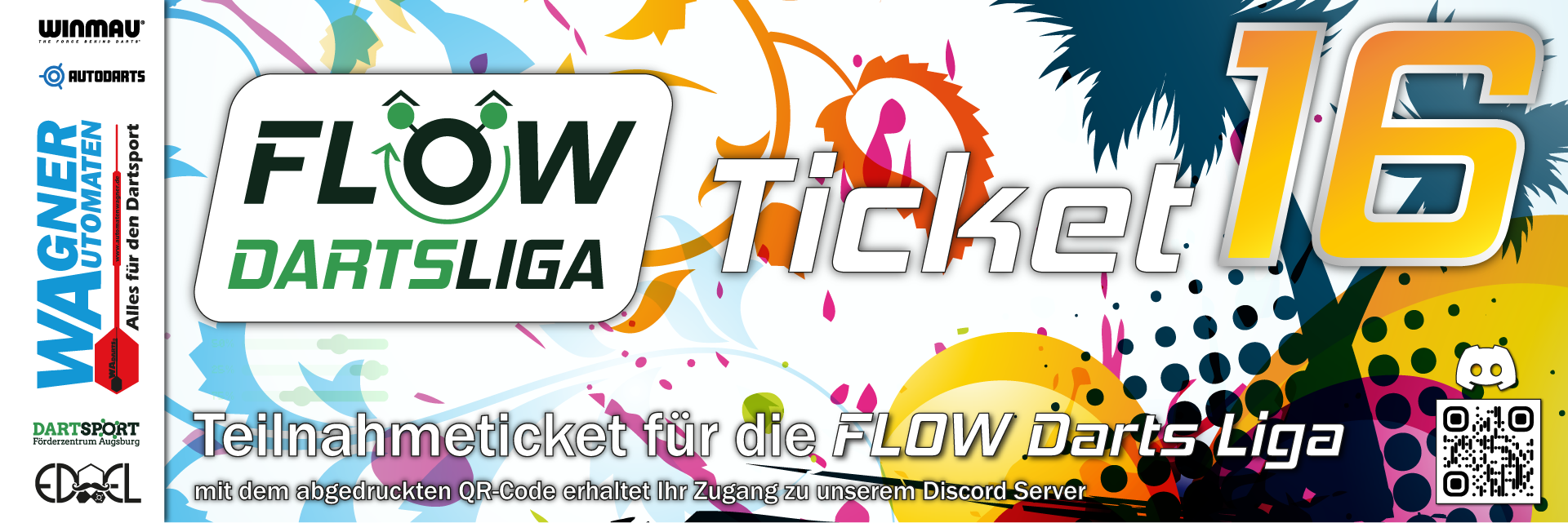 FLOW Liga Deutschland NACHRÜCKER Ticket - Zyklus 16 - Alle Averages