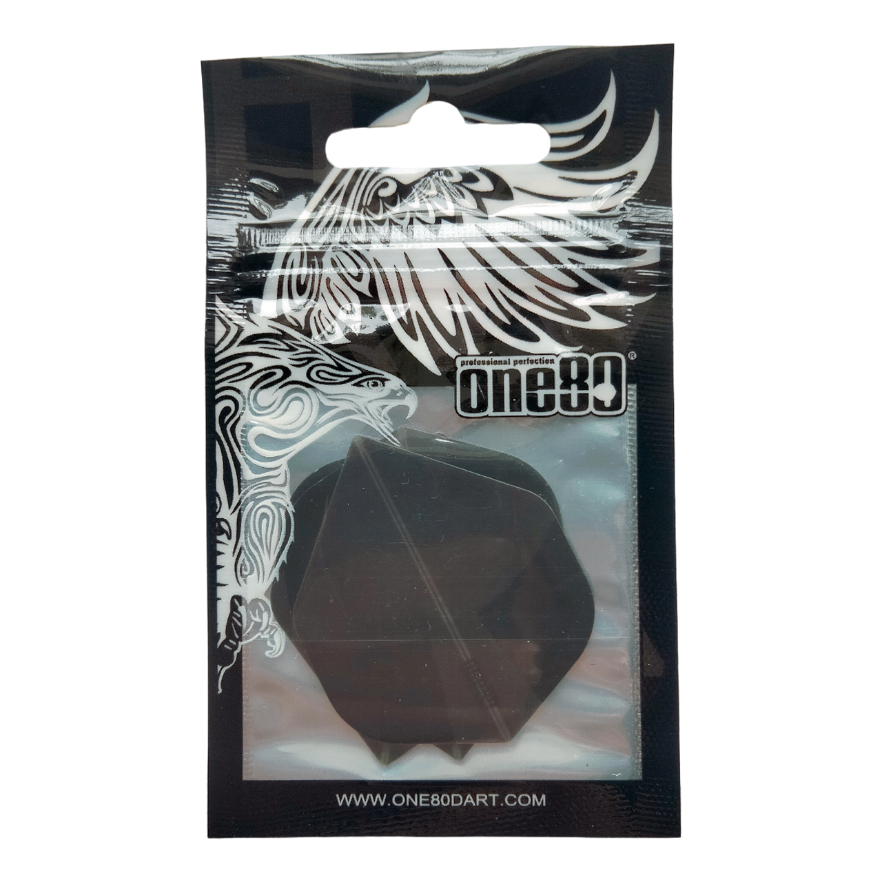 one80 Flights - Standard - Dartscheibe schwarz
