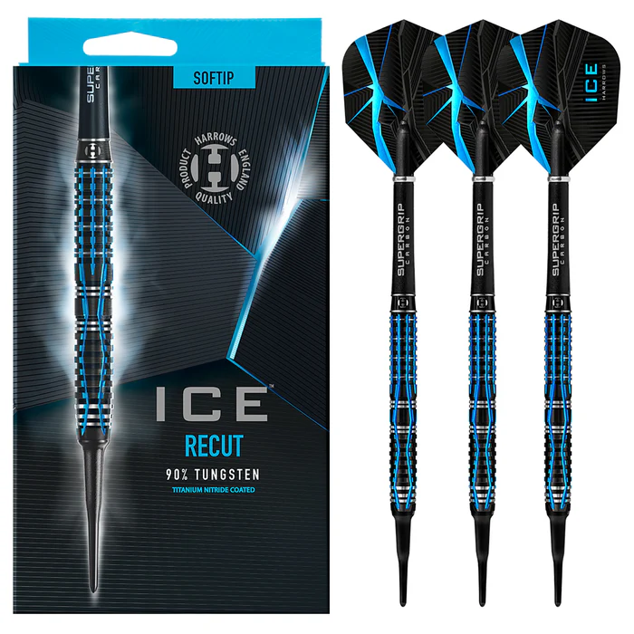 - - Harrows - Ice Recut - - 18g Softdarts
