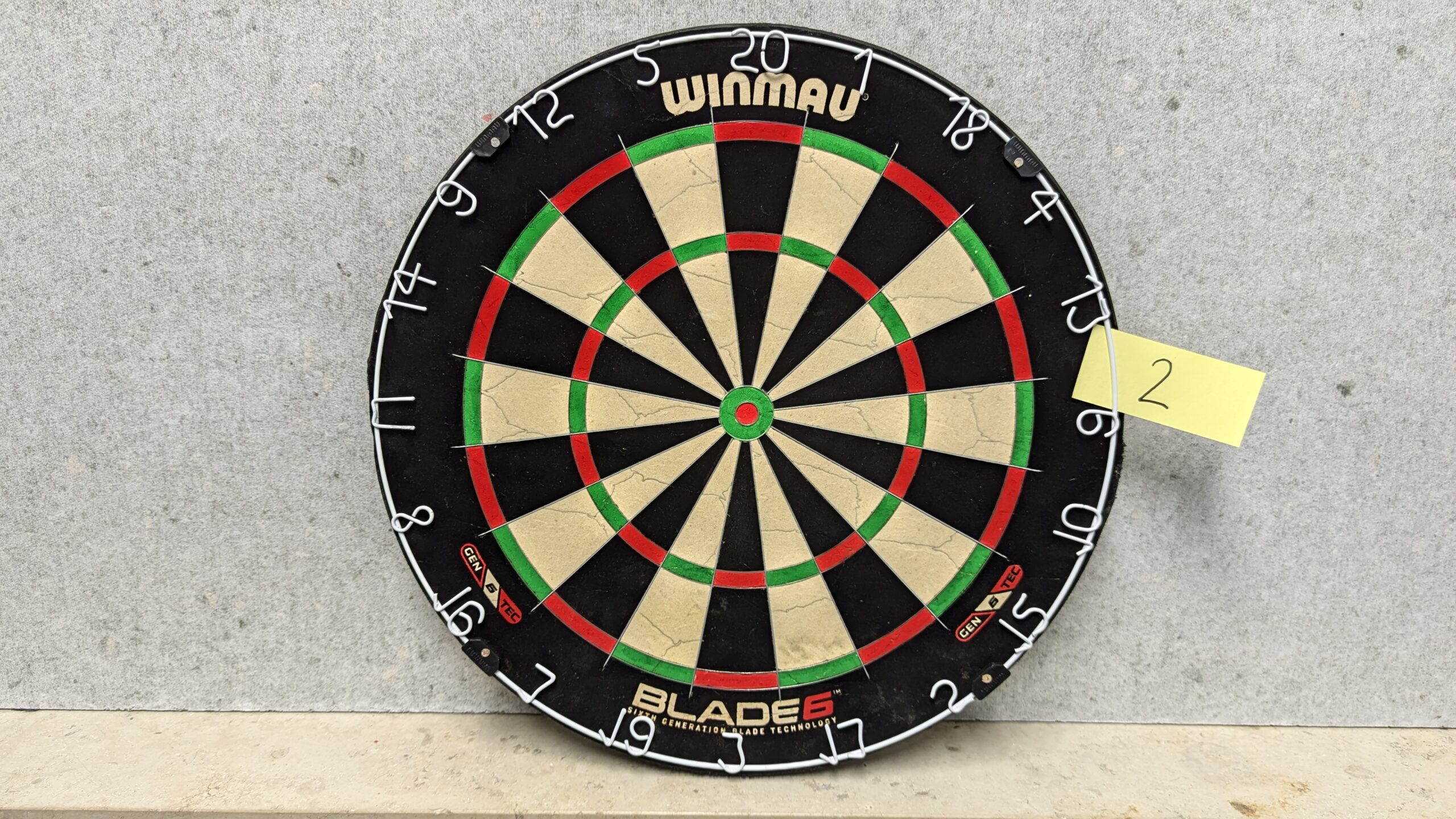 Winmau - Blade 6 - Wasserschaden (2)