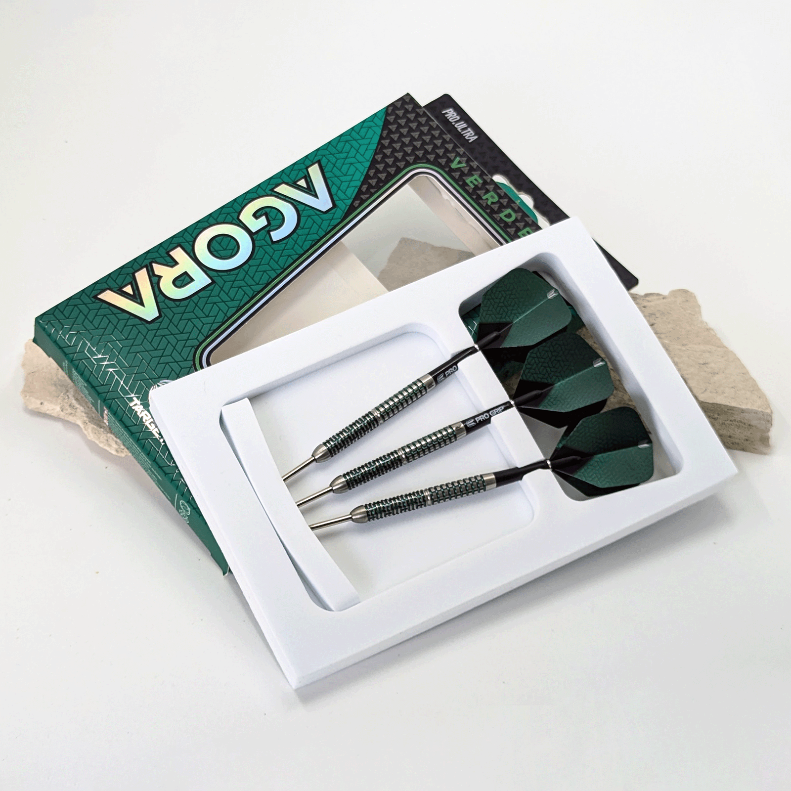 Target - Agora Verde AV02 - 23g Steeldarts – Bild 4