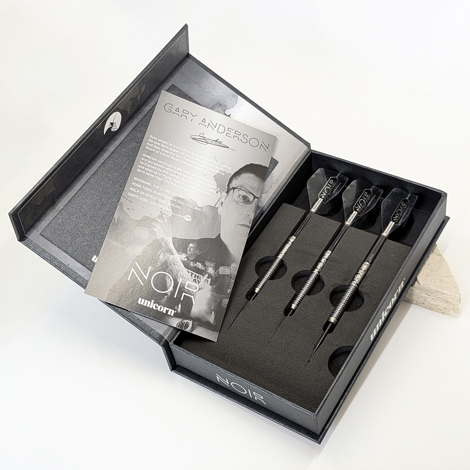 Unicorn Noir Gary Anderson 23g Steeldarts – Bild 4
