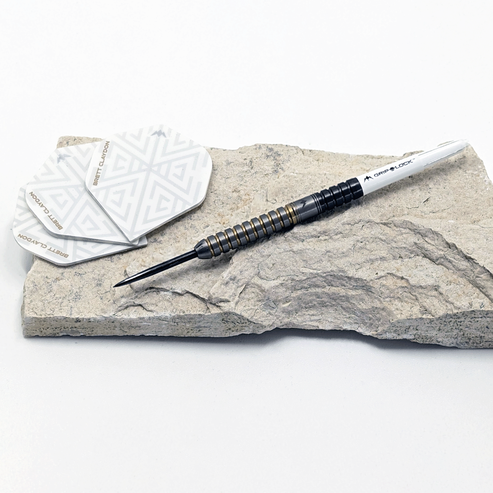Mission - - Brett Claydon - - Black Gold - 22g Steeldarts – Bild 3