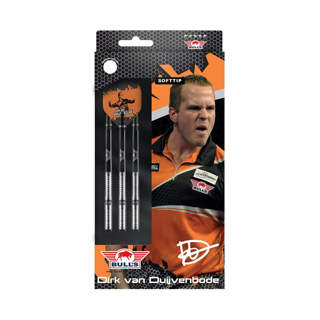 Bull´s - Dirk van Duijvenbode - 18g Softdarts – Bild 4