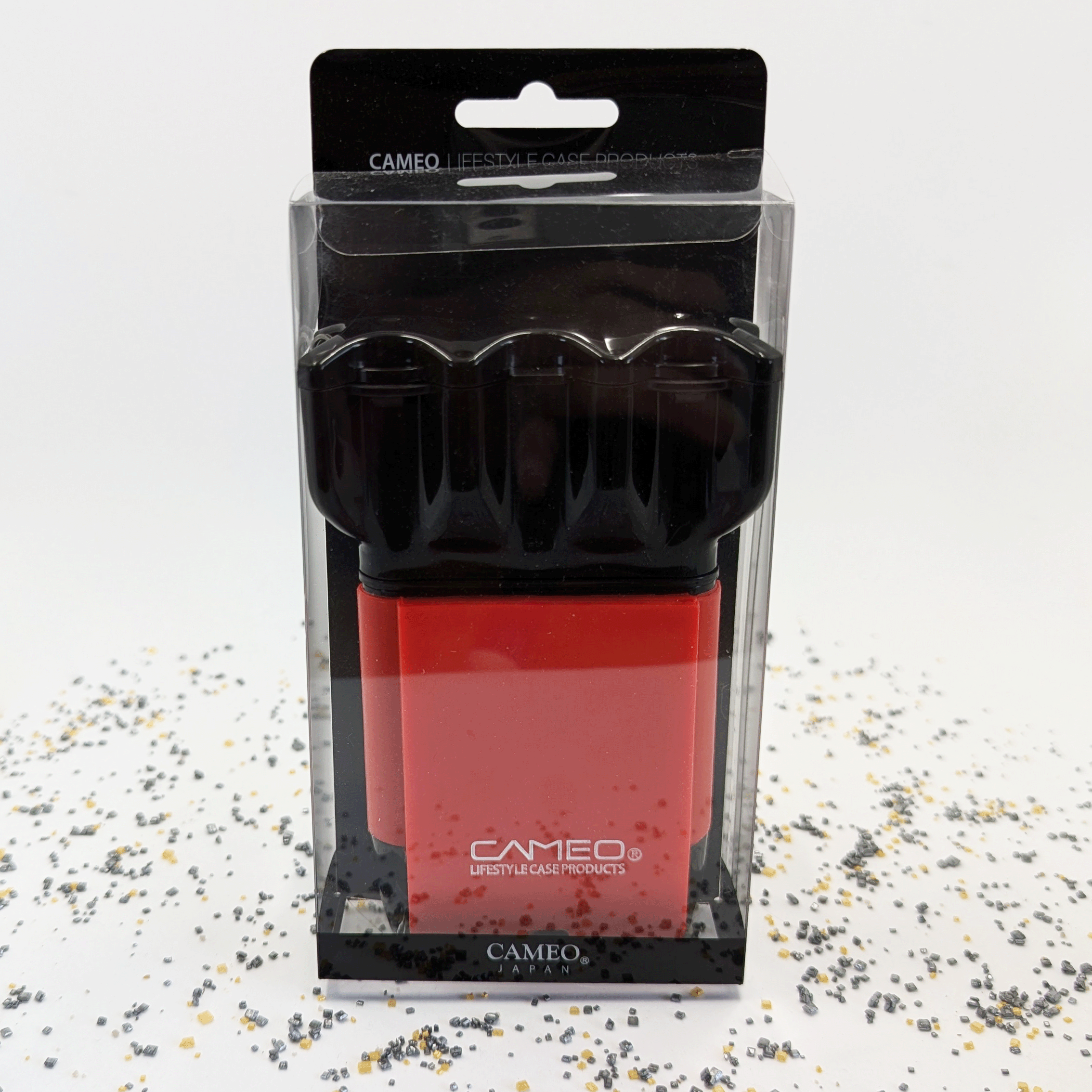Cameo - - Dress Sleeve - - Dart Case in schwarz rot
