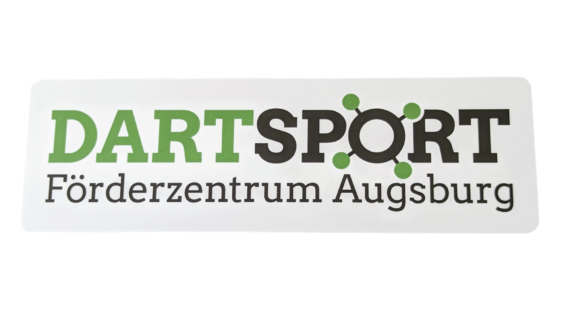 Dartsport Förderzentrum Aufkleber – Bild 2
