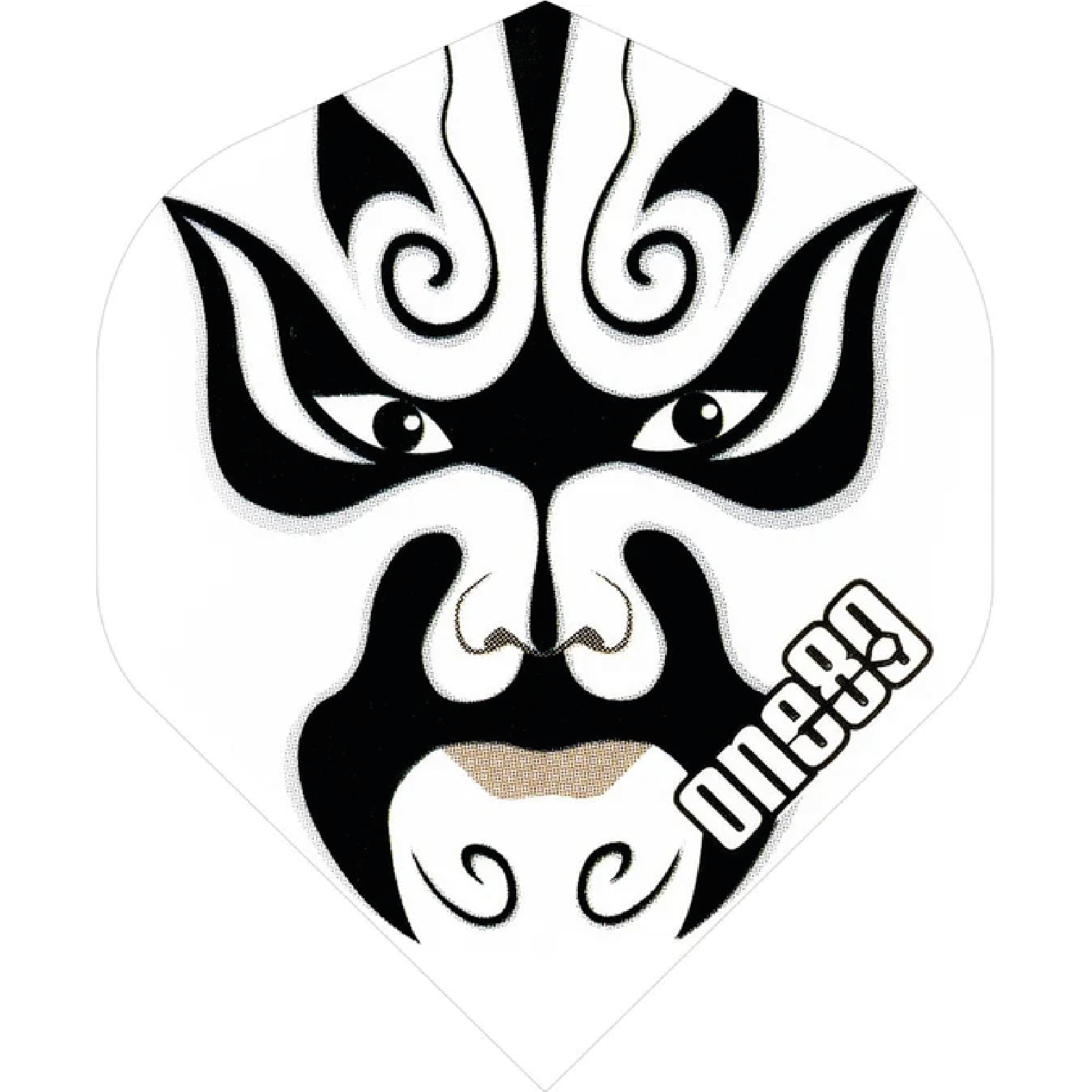 one80 Flights - Standard - Japanese Kabuki Samurai White