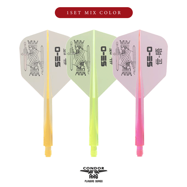 CONDOR AXE Neon the King Mix - Small - verschiedene Größen