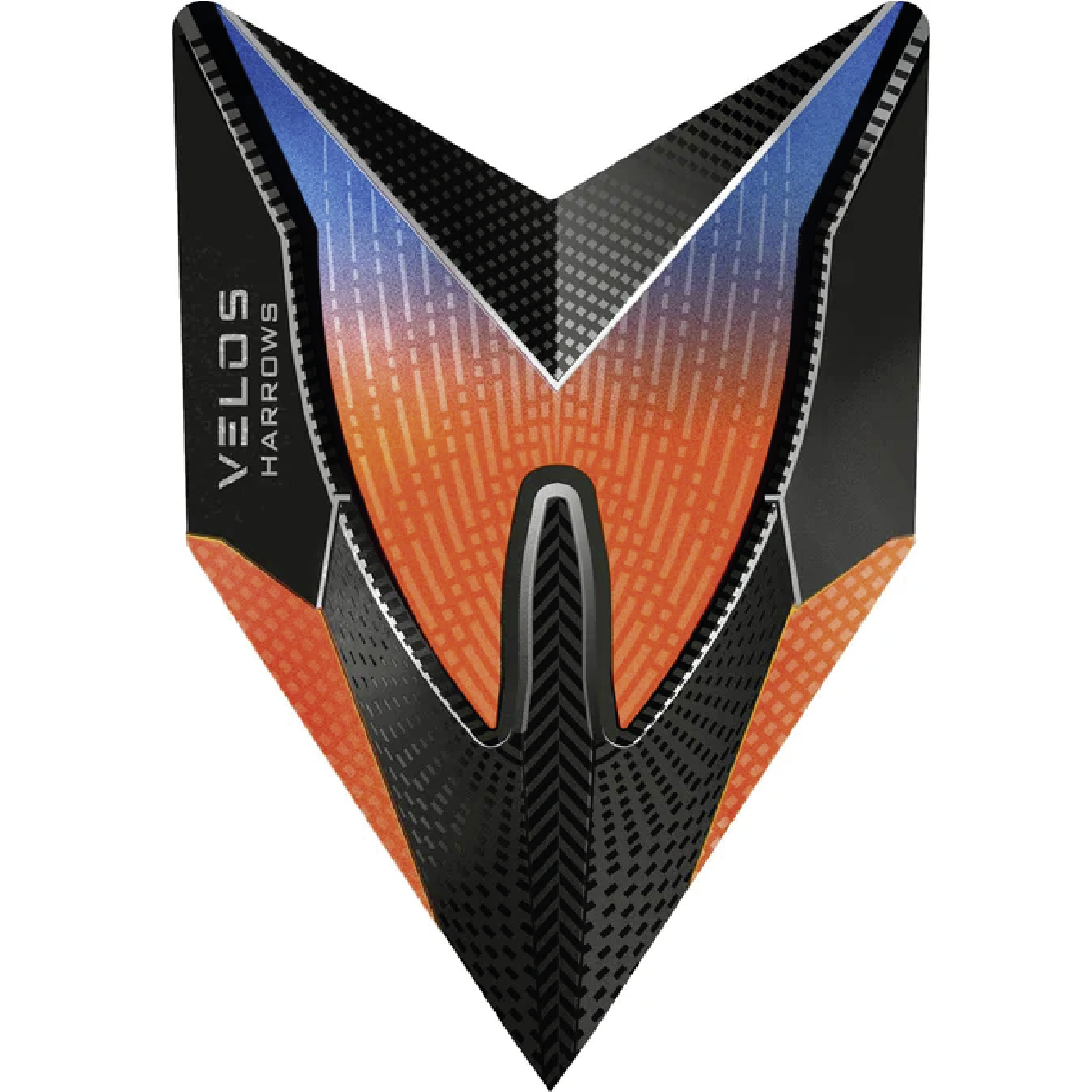 Harrows Flights - - Velos - - orange blau