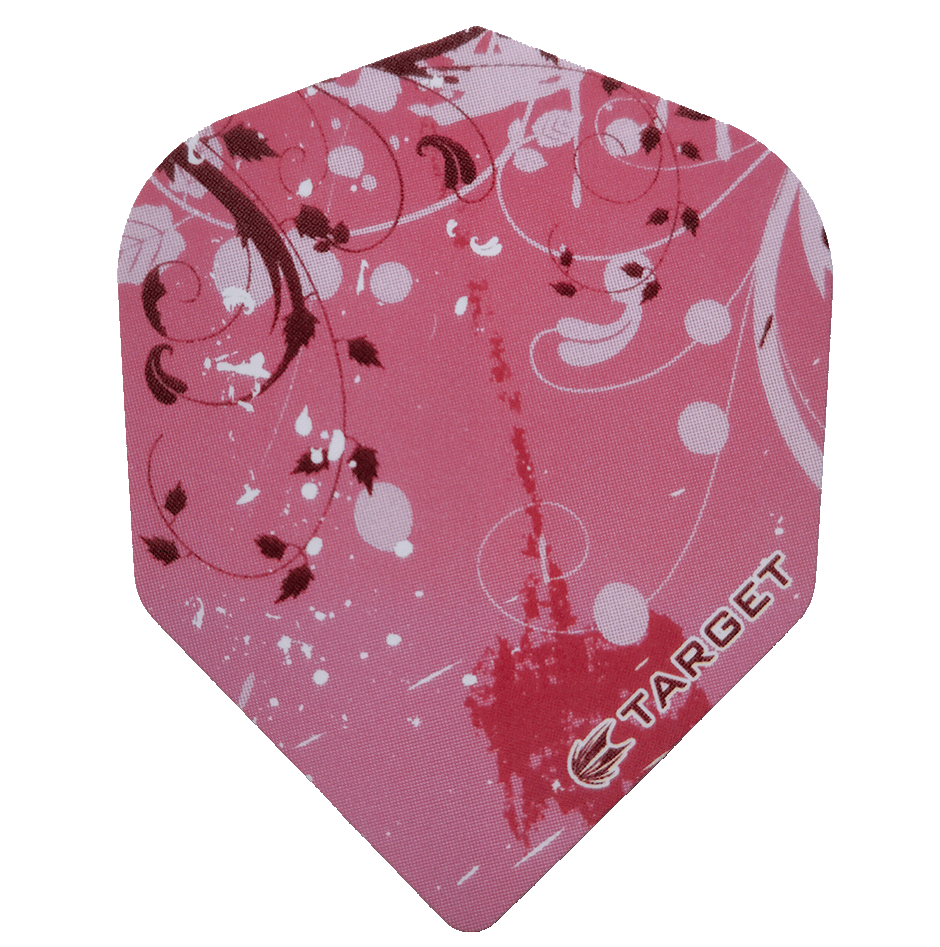 Target Pro 100 Flights - No6 - Pink