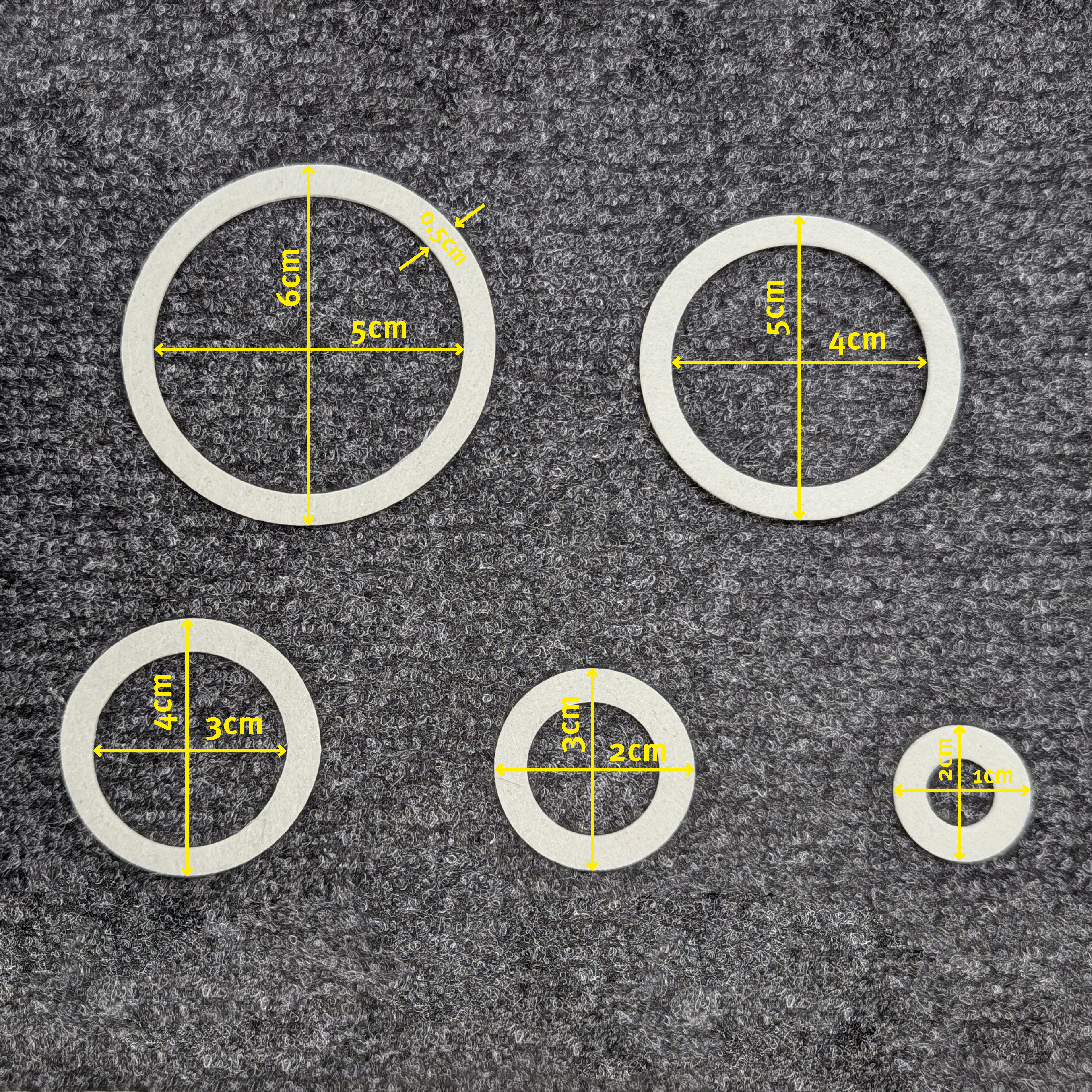 E.D.E.L. Practice Ringe - Umweltfreundlich produziert & recyclebar (100% Polyester) – Bild 8