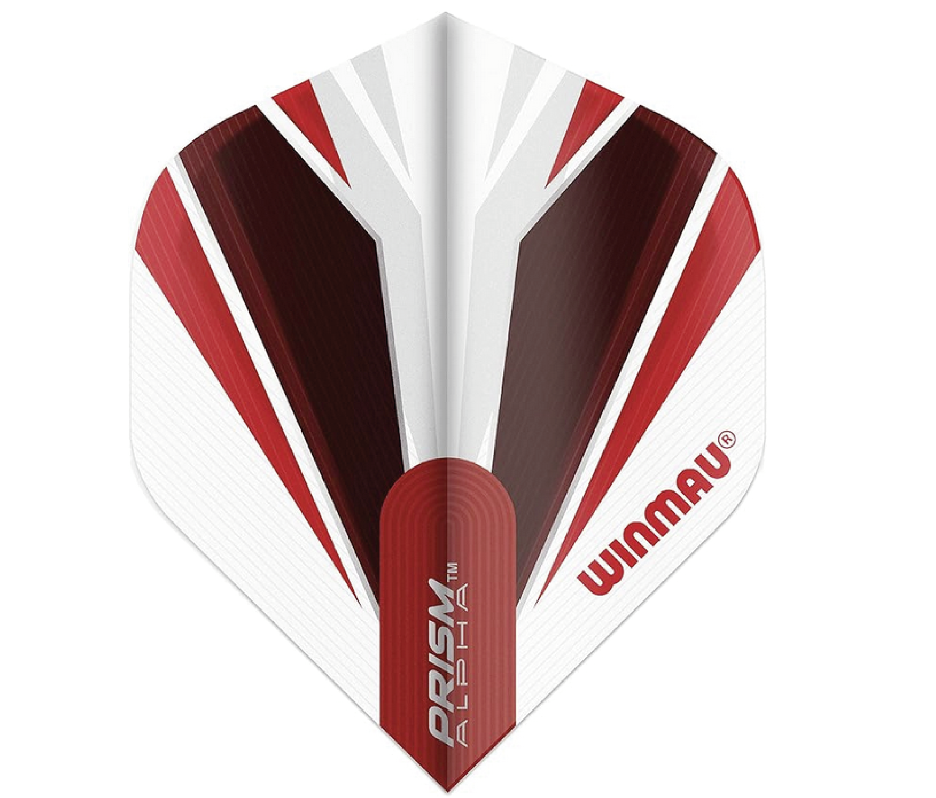 Winmau Prism Alpha Standard rot weiß