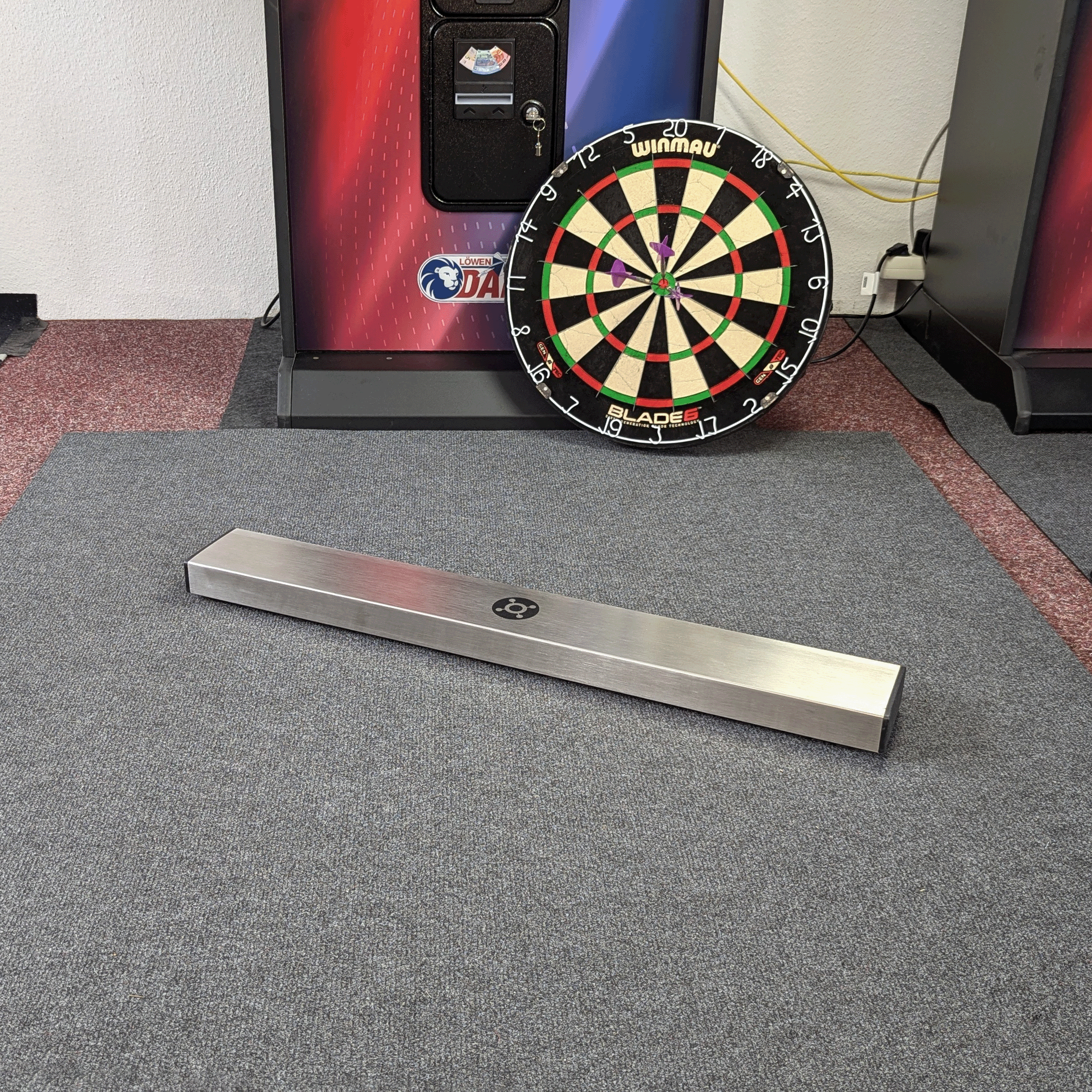 E.D.E.L. "S.C.H.I.N.K.E.N." Steeldart Bodenschutzmatte schützt alle Böden und Darts – Bild 2