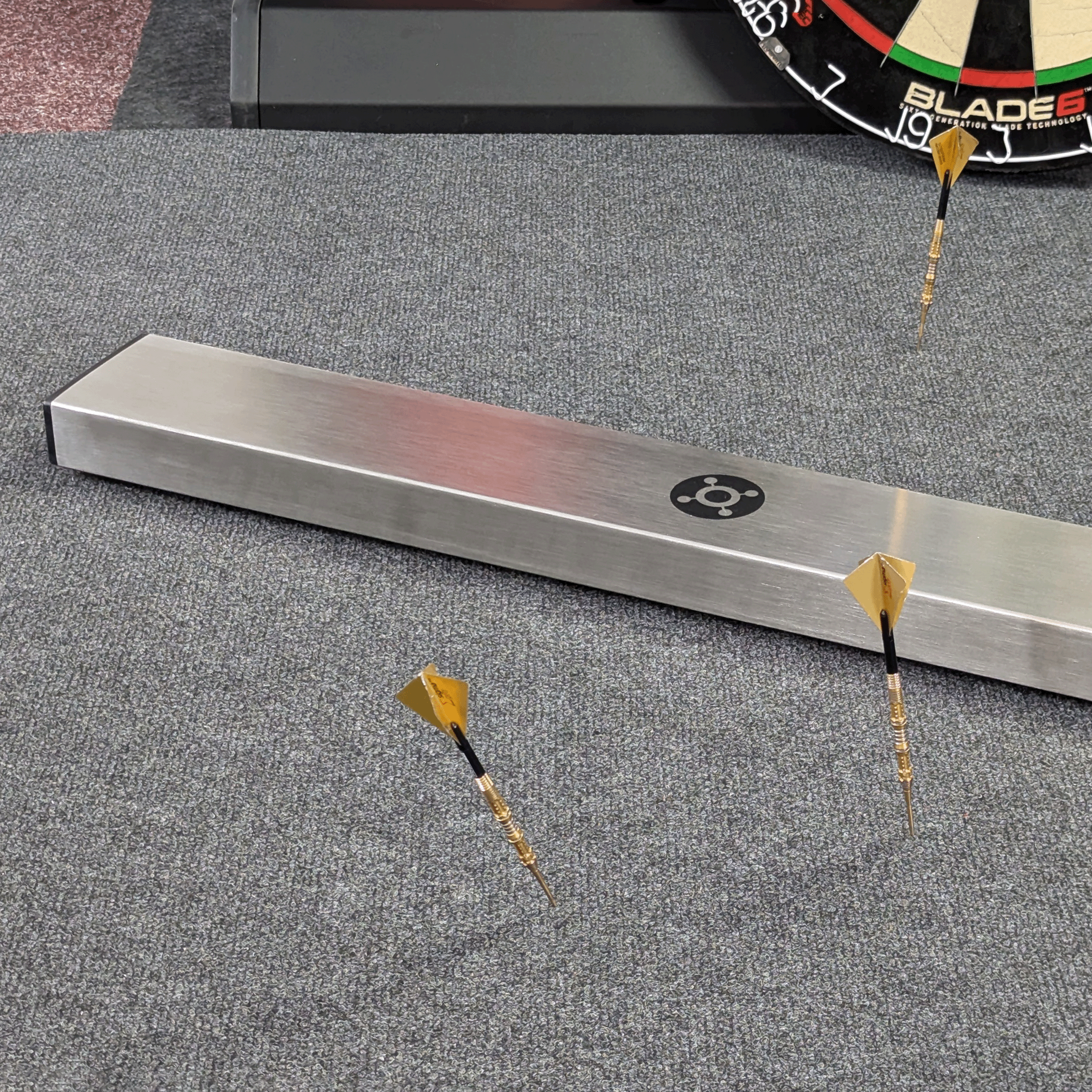 E.D.E.L. "S.C.H.I.N.K.E.N." Steeldart Bodenschutzmatte schützt alle Böden und Darts – Bild 3
