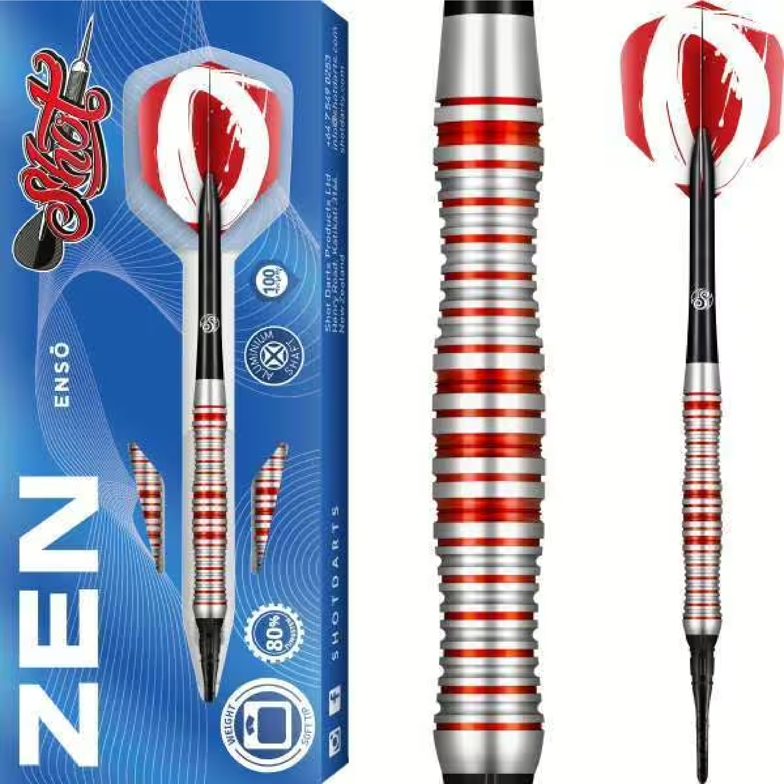 - - - Shot - - Zen Enso - - - 18g Softdarts