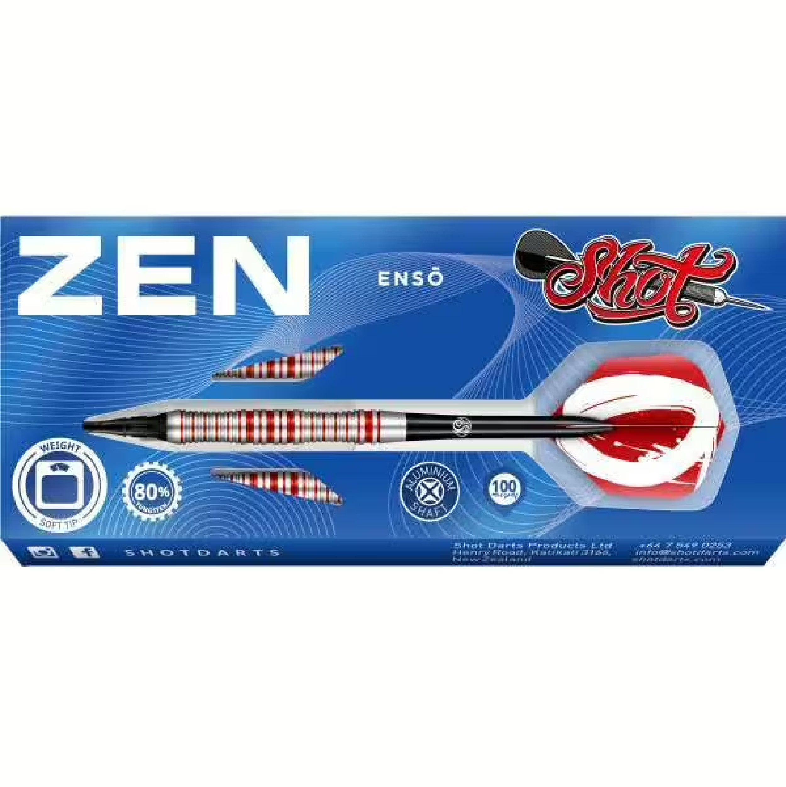 - - - Shot - - Zen Enso - - - 18g Softdarts – Bild 4