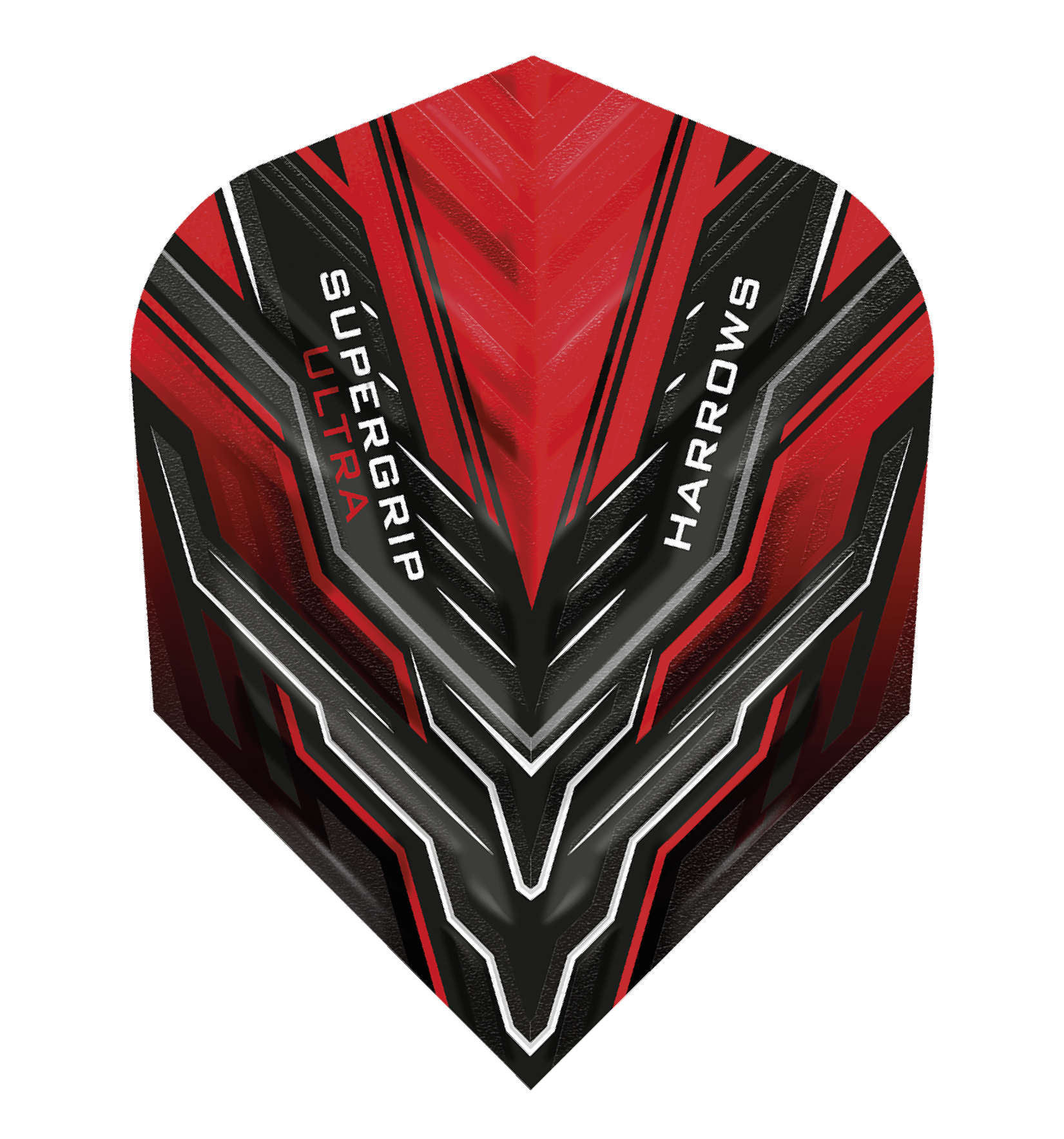 Harrows Supergrip - Standard rot schwarz