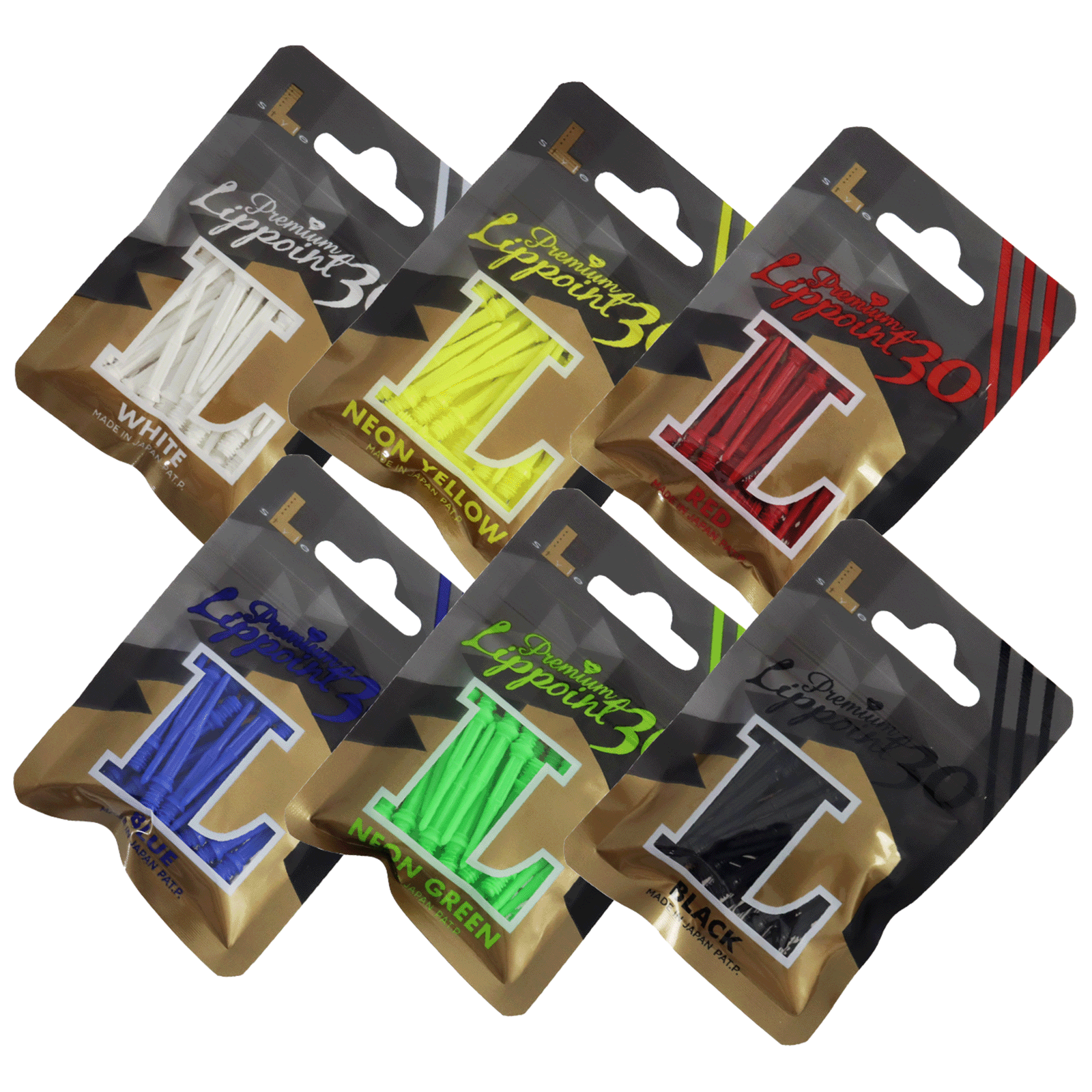L-Style - Premium Lippoint  30 Soft Dart Tips – Bild 14