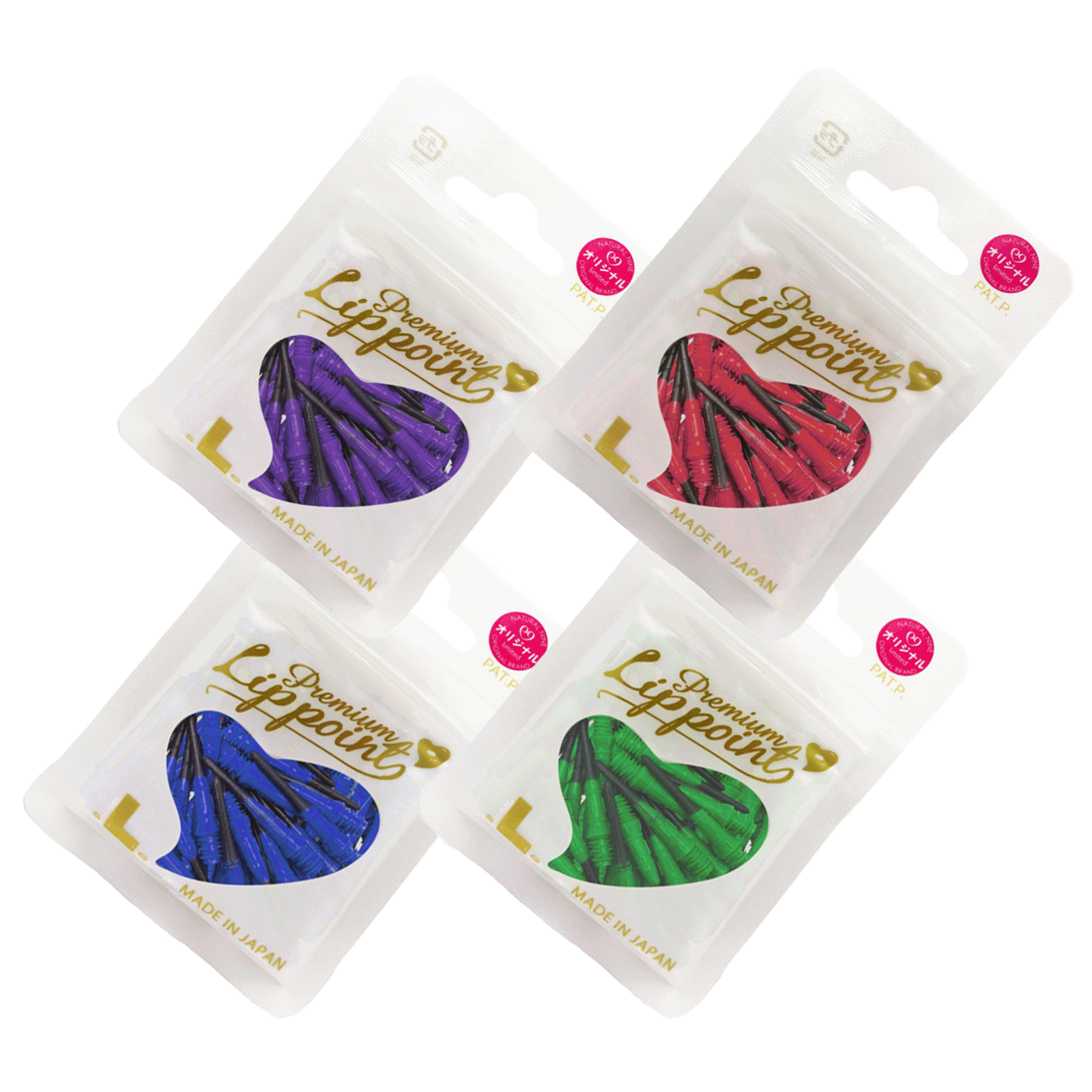 L-Style - Premium Lippoint  Soft Dart Tips - zweifarbig – Bild 14