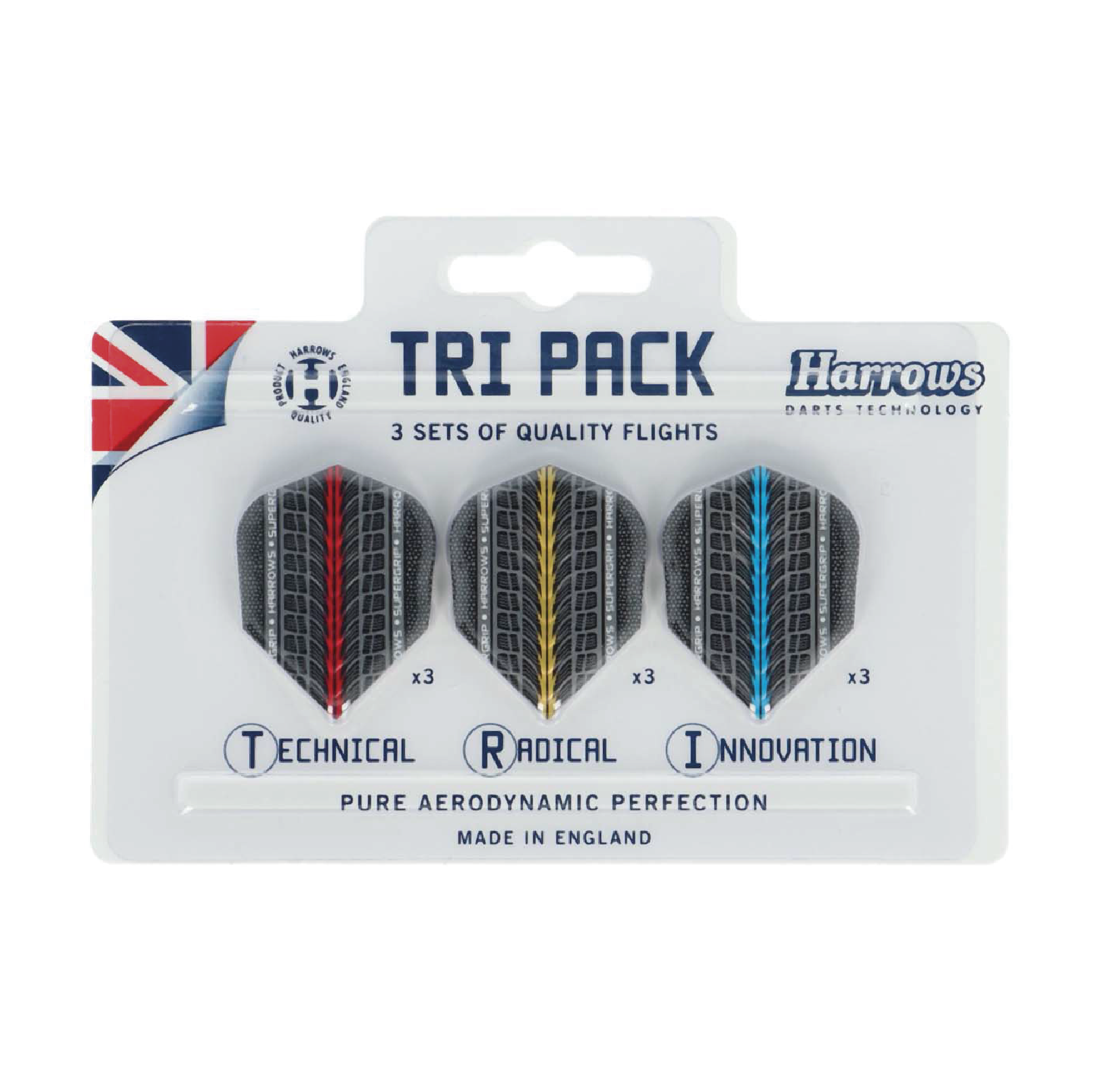 Harrows Supergrip - Standard Tripack