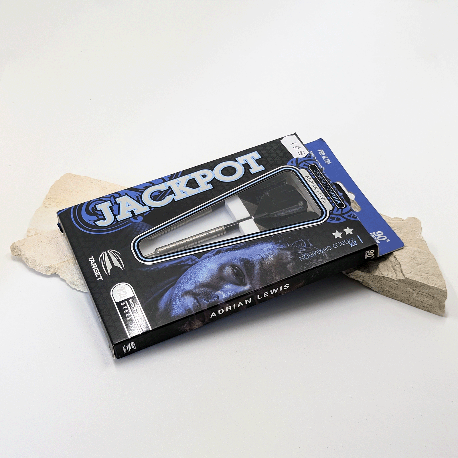 Target - - Adrian Lewis - - Jackpot Gen 4 - 22g Steeldarts – Bild 6
