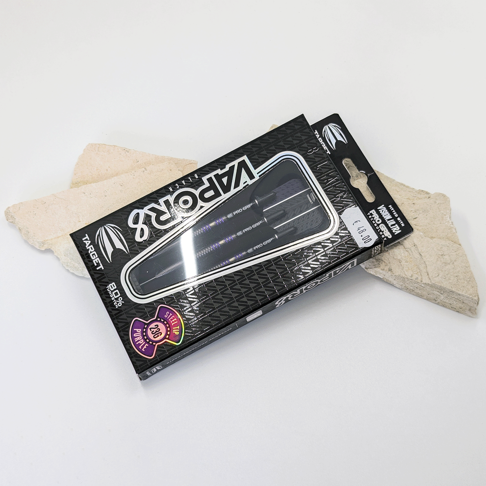 Target - Vapor8 Black Purple - 23g Steeldarts – Bild 5