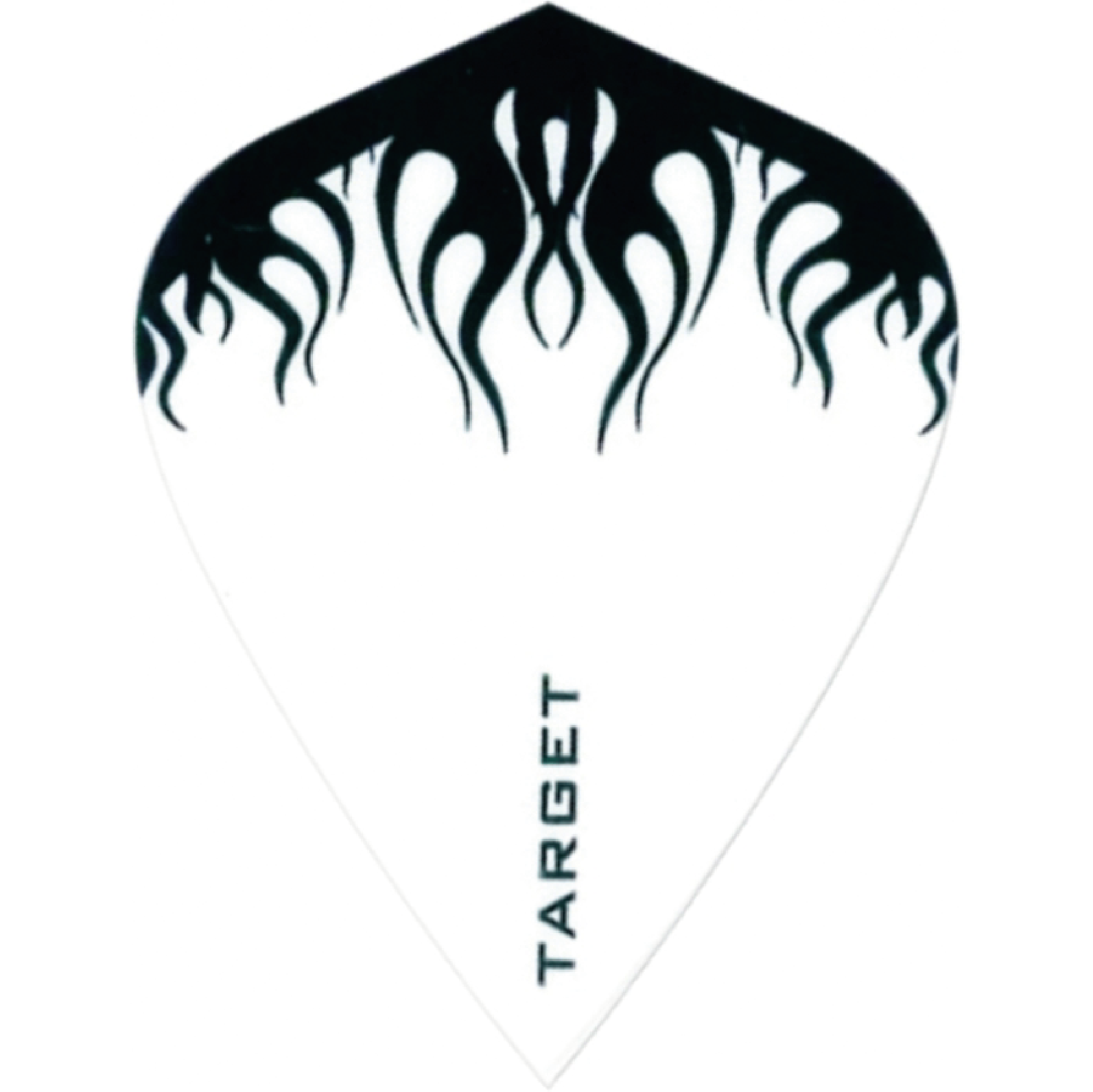 Target Pro 100 - - Kite - - Flamme weiß/schwarz